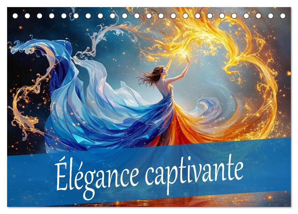 Cover: 9783457302125 | Élégance captivante (Calendrier de bureau 2026 DIN A5 vertical),...