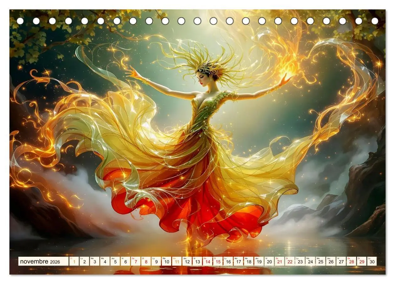 Bild: 9783457302125 | Élégance captivante (Calendrier de bureau 2026 DIN A5 vertical),...