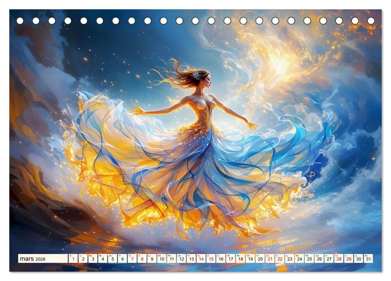 Bild: 9783457302125 | Élégance captivante (Calendrier de bureau 2026 DIN A5 vertical),...