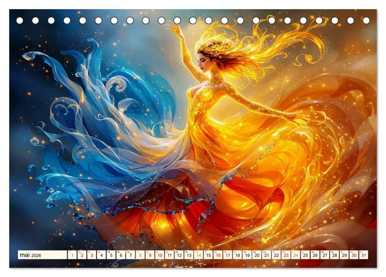 Bild: 9783457302125 | Élégance captivante (Calendrier de bureau 2026 DIN A5 vertical),...