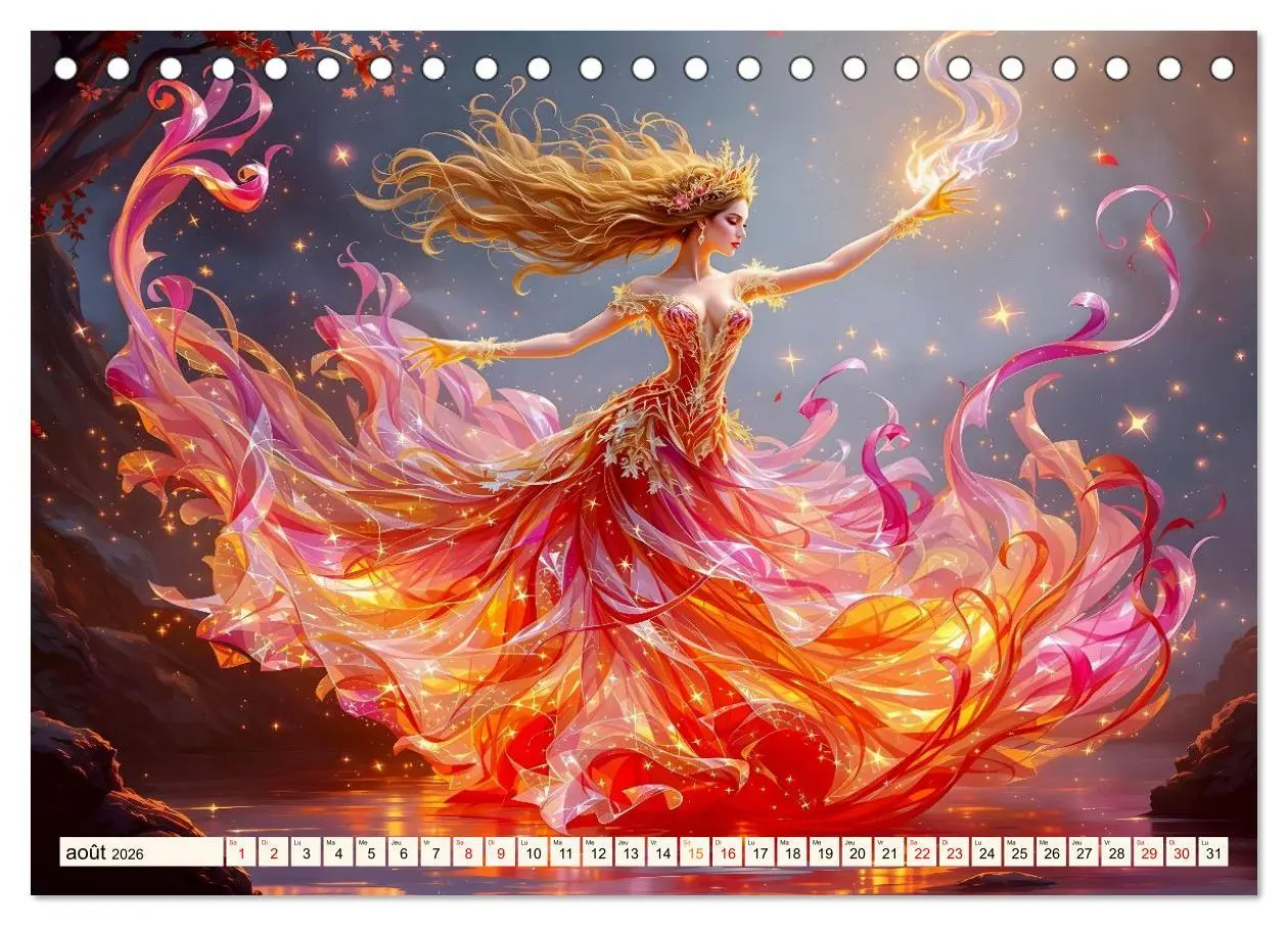 Bild: 9783457302125 | Élégance captivante (Calendrier de bureau 2026 DIN A5 vertical),...