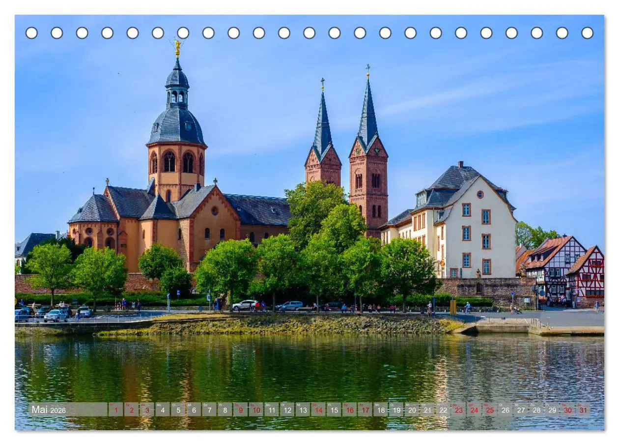 Bild: 9783457542125 | Ein Blick auf Seligenstadt (Tischkalender 2026 DIN A5 quer),...
