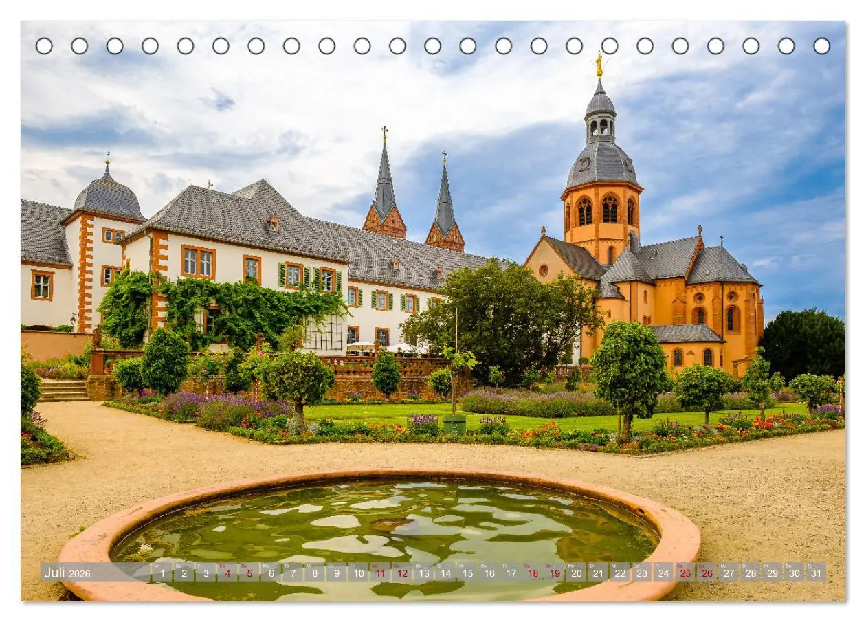 Bild: 9783457542125 | Ein Blick auf Seligenstadt (Tischkalender 2026 DIN A5 quer),...