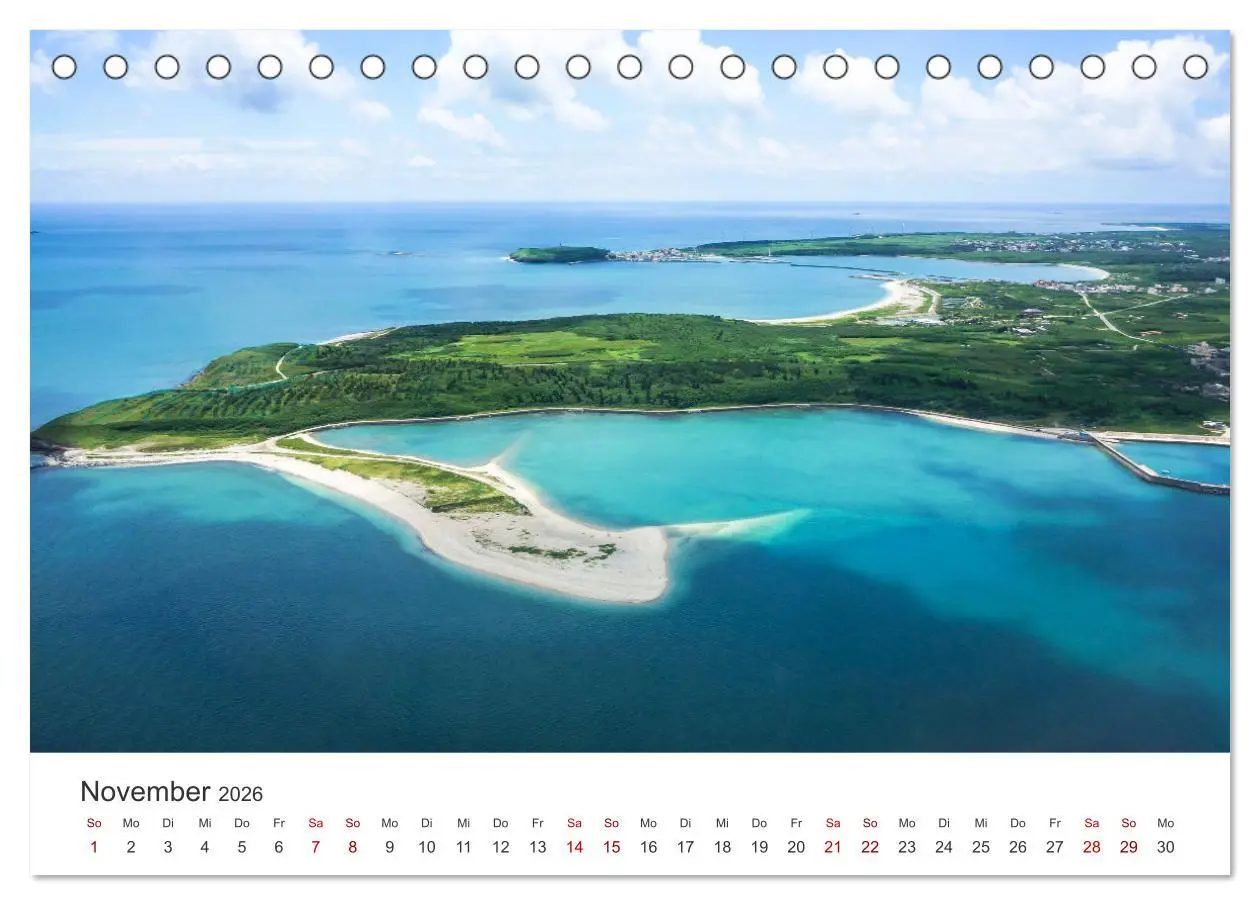 Bild: 9783457612125 | Taiwan - Die wundervolle Insel in Asien. (Tischkalender 2026 DIN A5...
