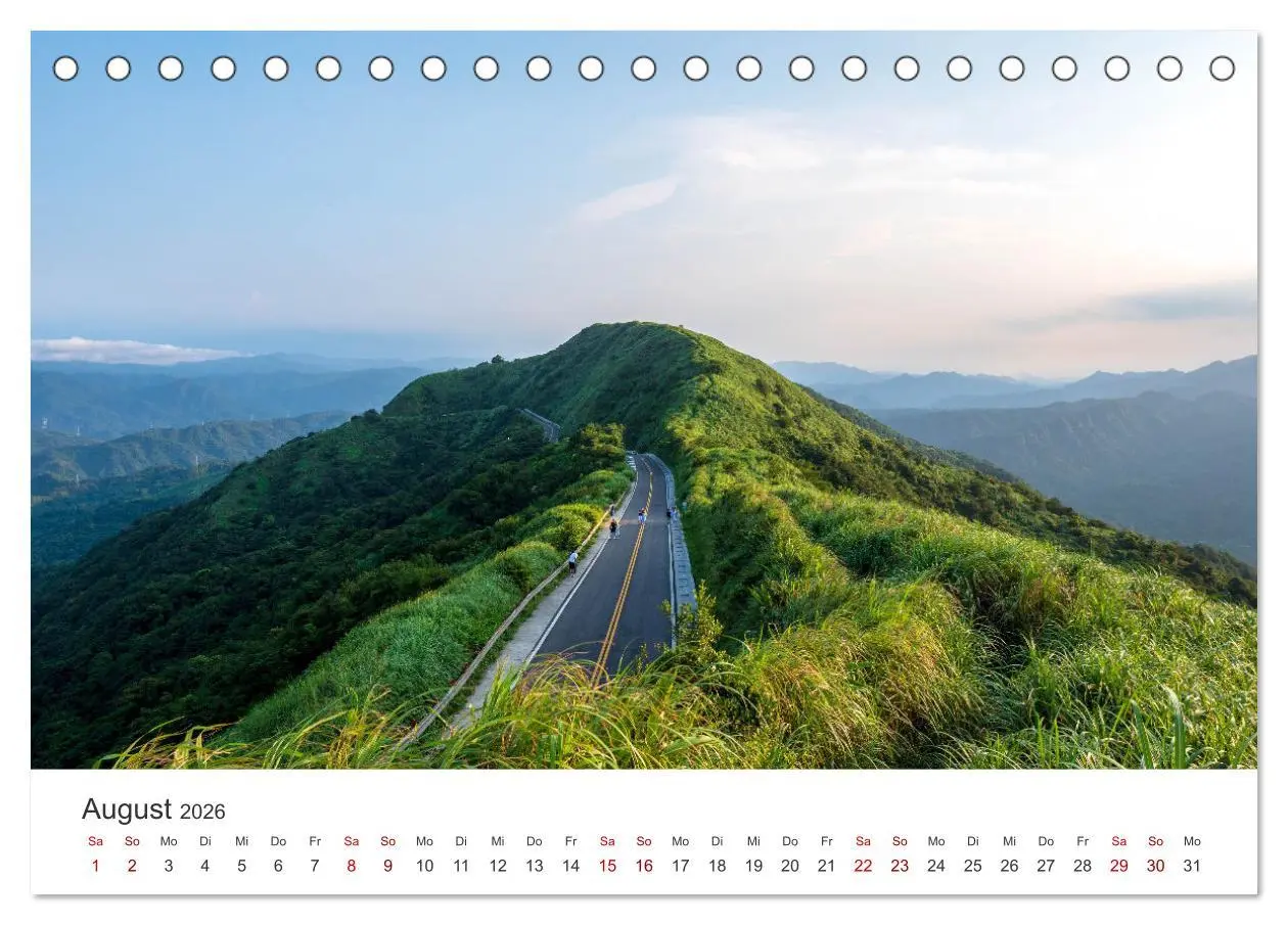 Bild: 9783457612125 | Taiwan - Die wundervolle Insel in Asien. (Tischkalender 2026 DIN A5...