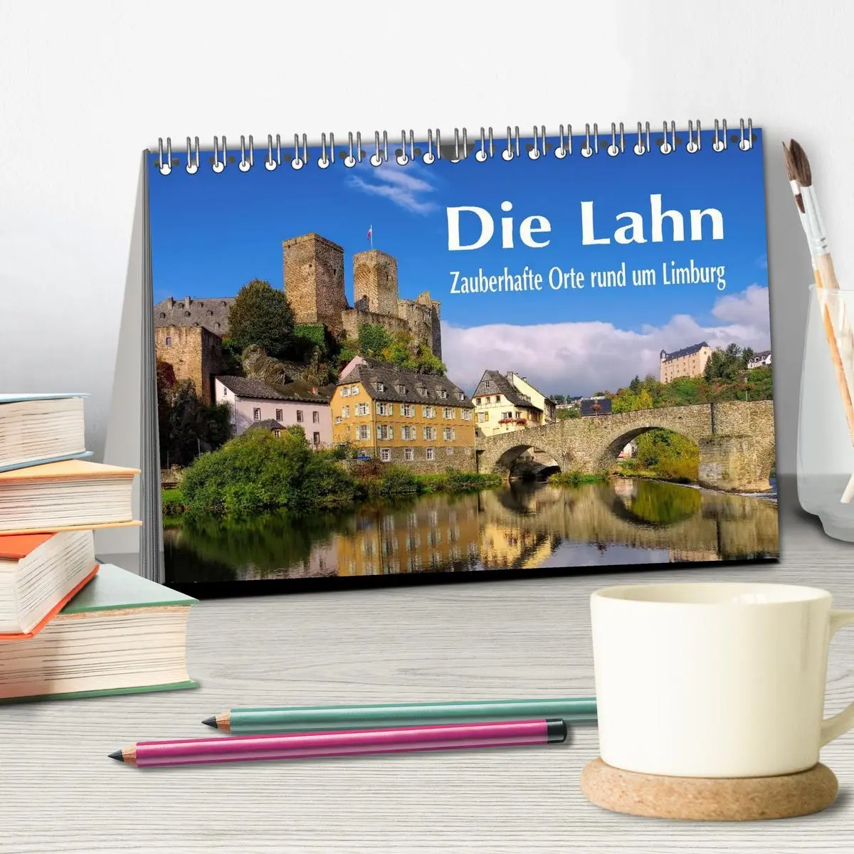 Bild: 9783516012125 | Die Lahn - Zauberhafte Orte rund um Limburg (Tischkalender 2026 DIN...