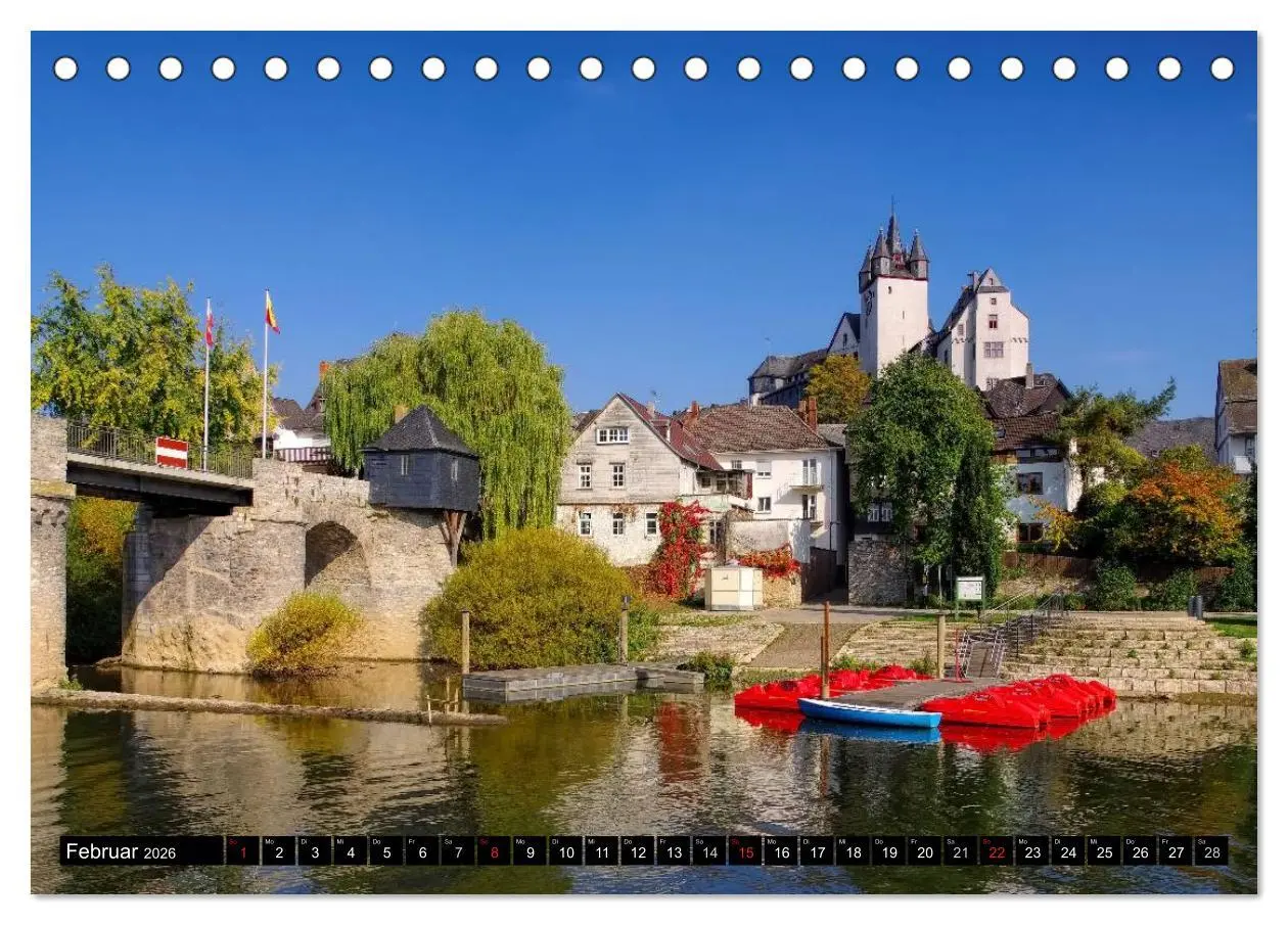 Bild: 9783516012125 | Die Lahn - Zauberhafte Orte rund um Limburg (Tischkalender 2026 DIN...