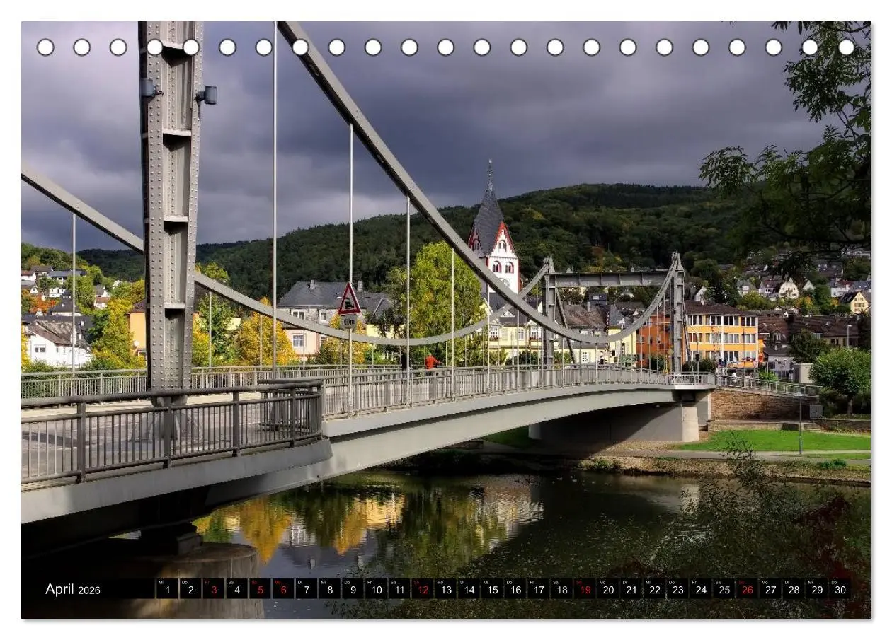Bild: 9783516012125 | Die Lahn - Zauberhafte Orte rund um Limburg (Tischkalender 2026 DIN...