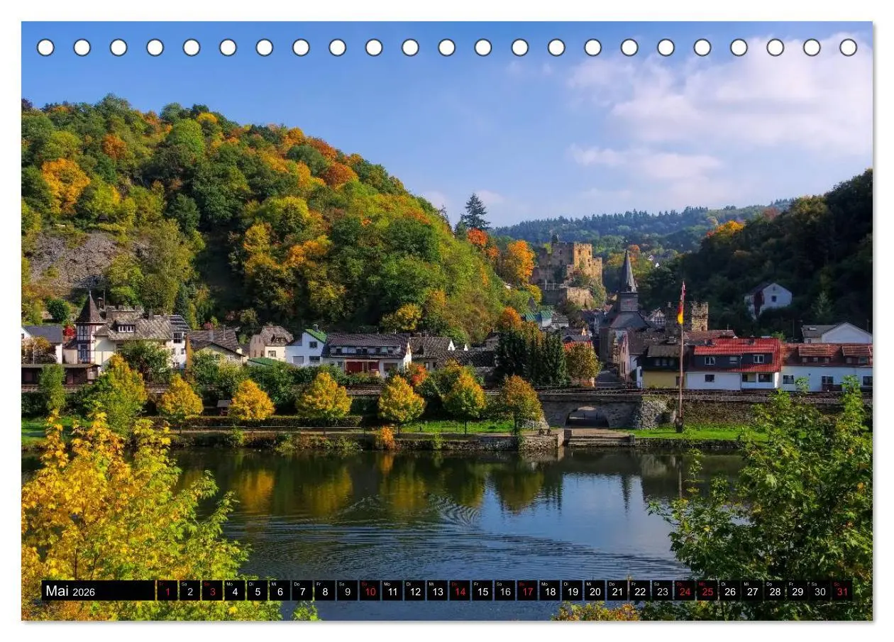 Bild: 9783516012125 | Die Lahn - Zauberhafte Orte rund um Limburg (Tischkalender 2026 DIN...