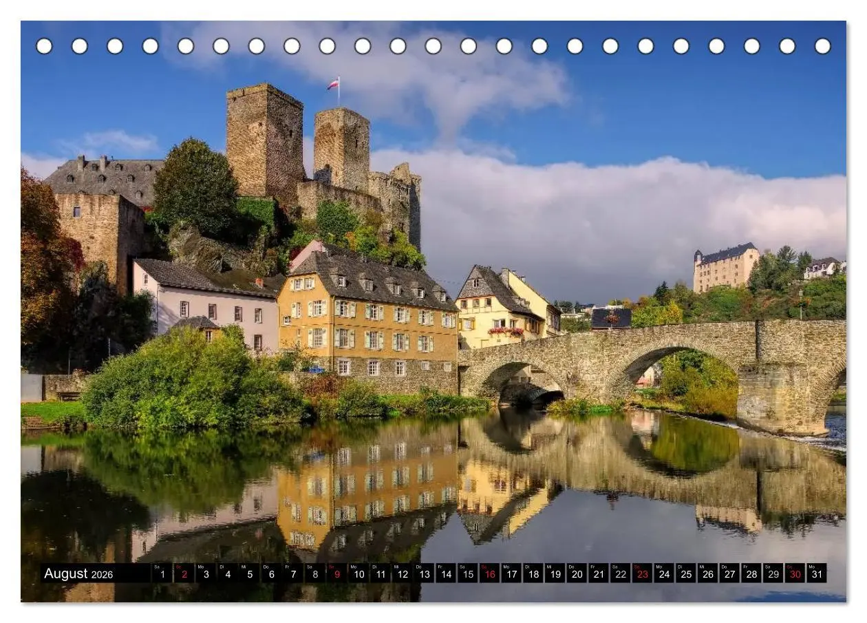 Bild: 9783516012125 | Die Lahn - Zauberhafte Orte rund um Limburg (Tischkalender 2026 DIN...