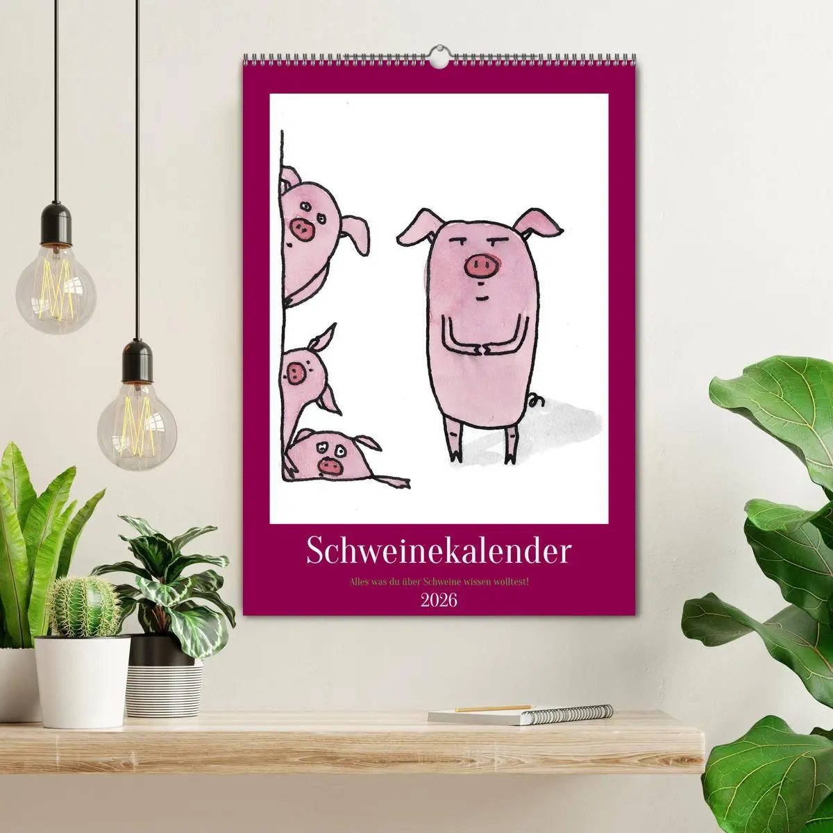Bild: 9783516322125 | Schweinekalender - Alles was du über Schweine wissen wolltest!...