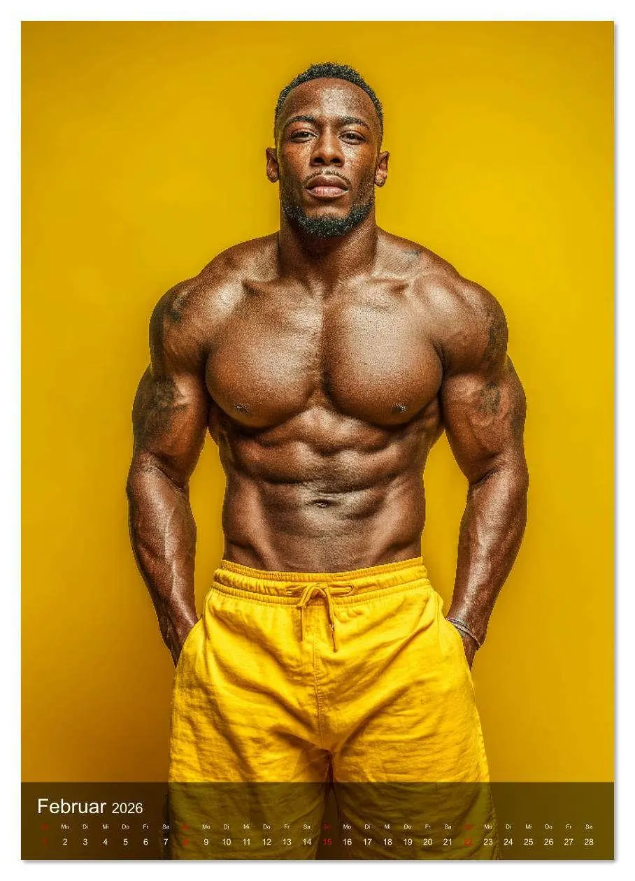 Bild: 9783516632125 | BLACK HEAT - Sexy Männer mit dunkler Haut und Muskeln aus Stahl...