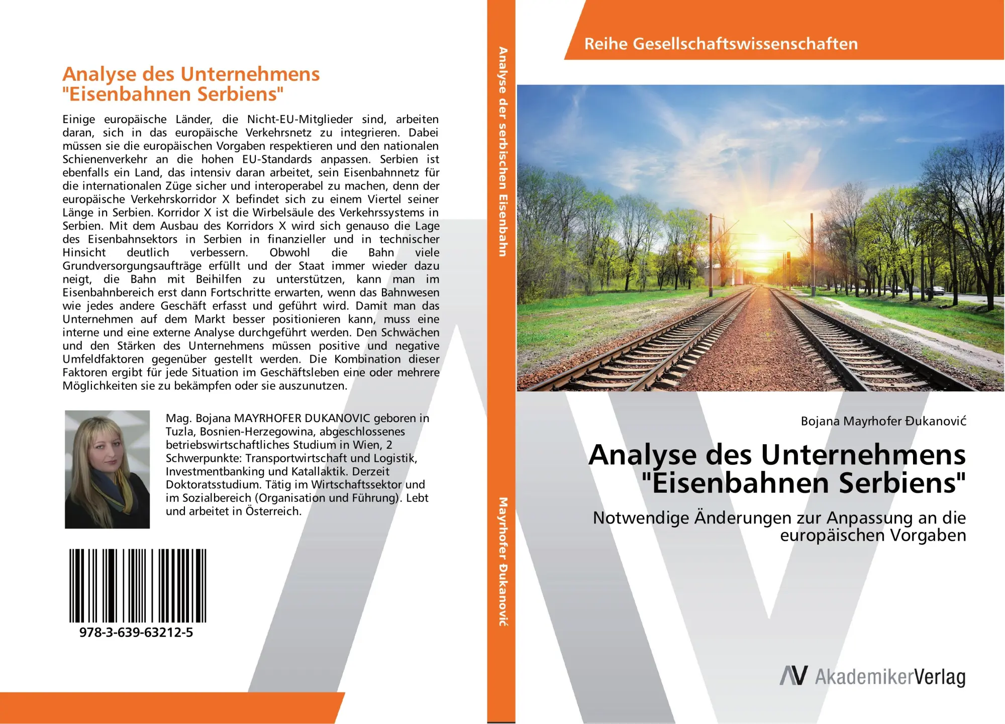 Cover: 9783639632125 | Analyse des Unternehmens "Eisenbahnen Serbiens" | ¿ukanovi¿ | Buch
