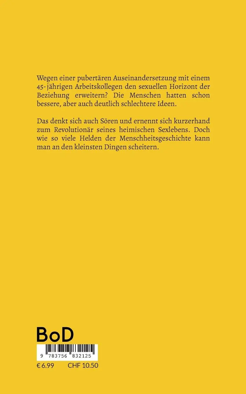 Rückseite: 9783756832125 | Die Schaukel | Steven Noll | Taschenbuch | Paperback | 78 S. | Deutsch