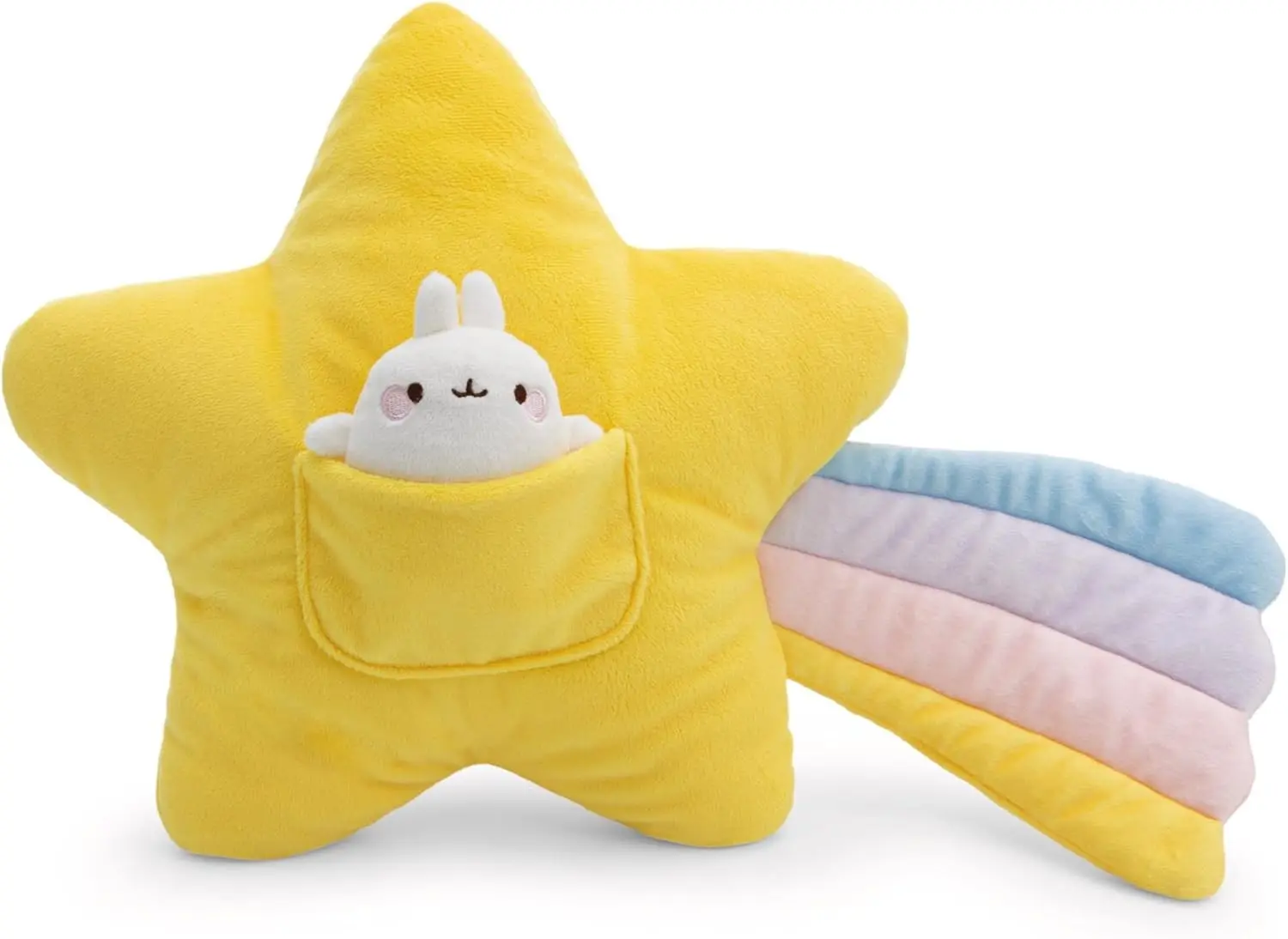 Cover: 4012390622225 | Nici 62222 Kissen MOLANG Sternschnuppe 40x28cm | MOLANG | 62222 | 2025