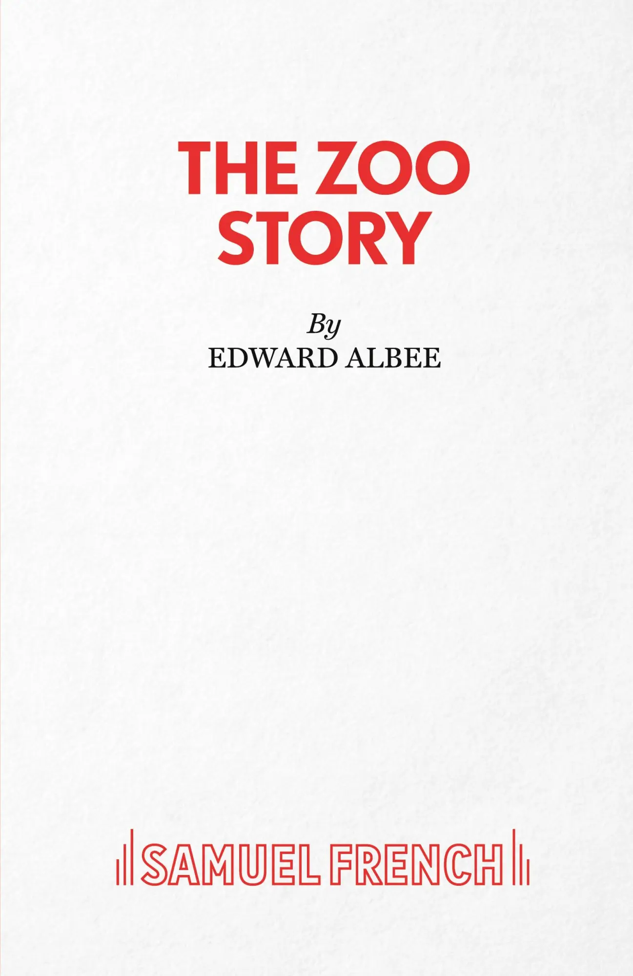 Cover: 9780573042225 | The Zoo Story | Edward Albee | Taschenbuch | Kartoniert / Broschiert