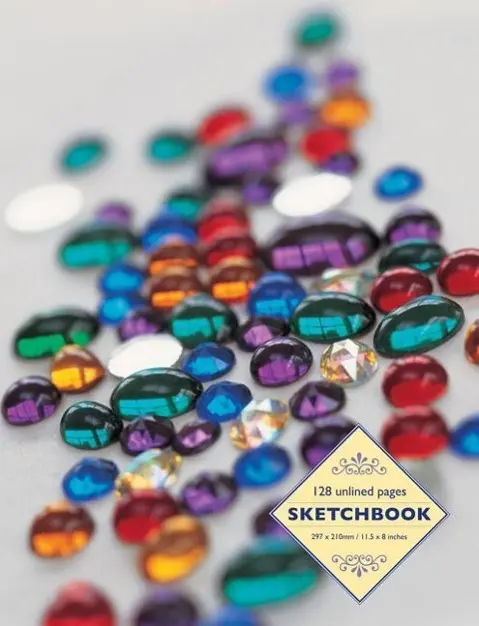 Cover: 9780754832225 | Sketchbook: Glass Beads | 128 Unlined Pages | Peony Press | Buch