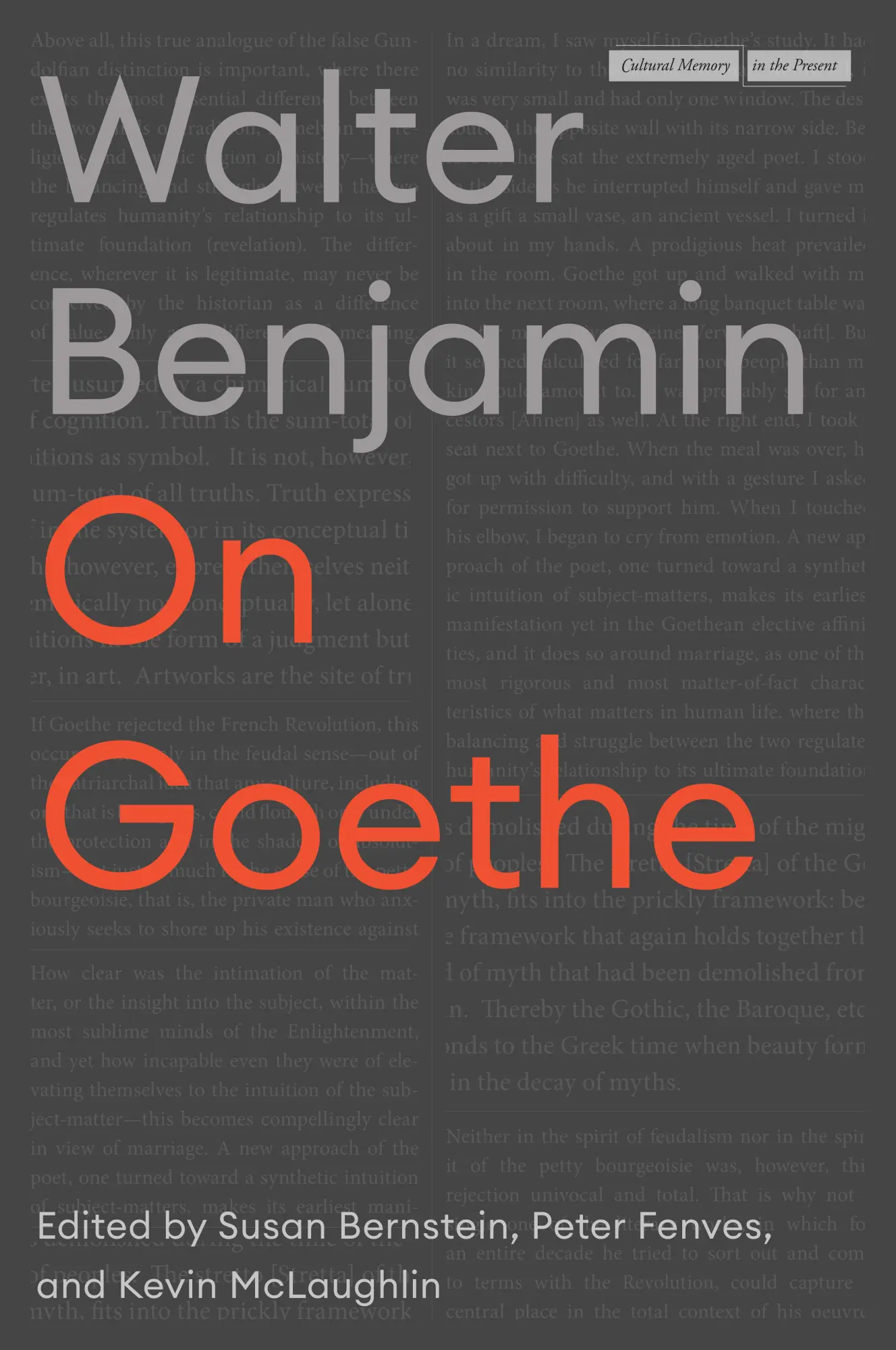 Cover: 9781503642225 | On Goethe | Walter Benjamin | Taschenbuch | Einband - flex.(Paperback)