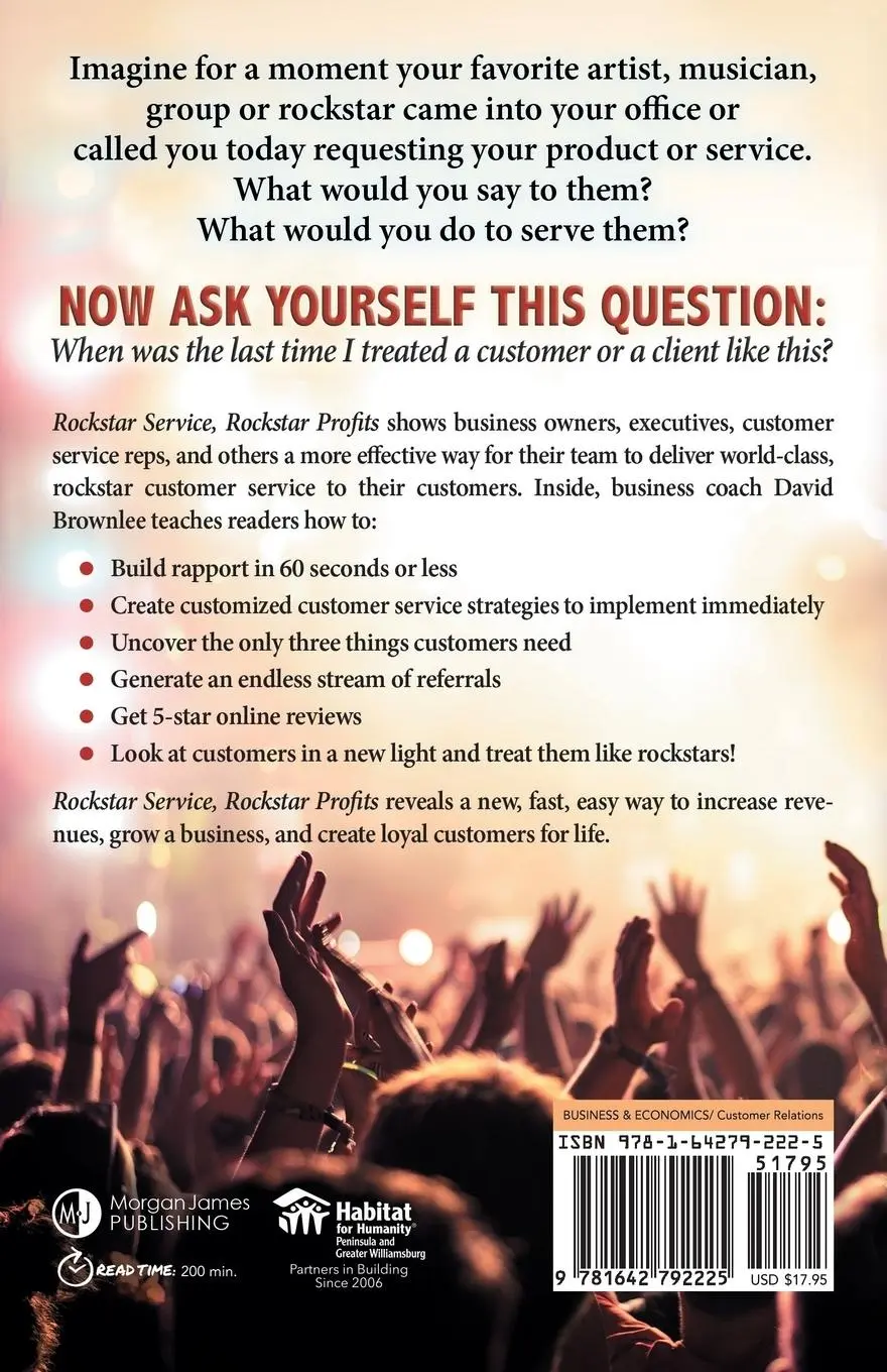 Rückseite: 9781642792225 | Rockstar Service. Rockstar Profits. | David Brownlee | Taschenbuch