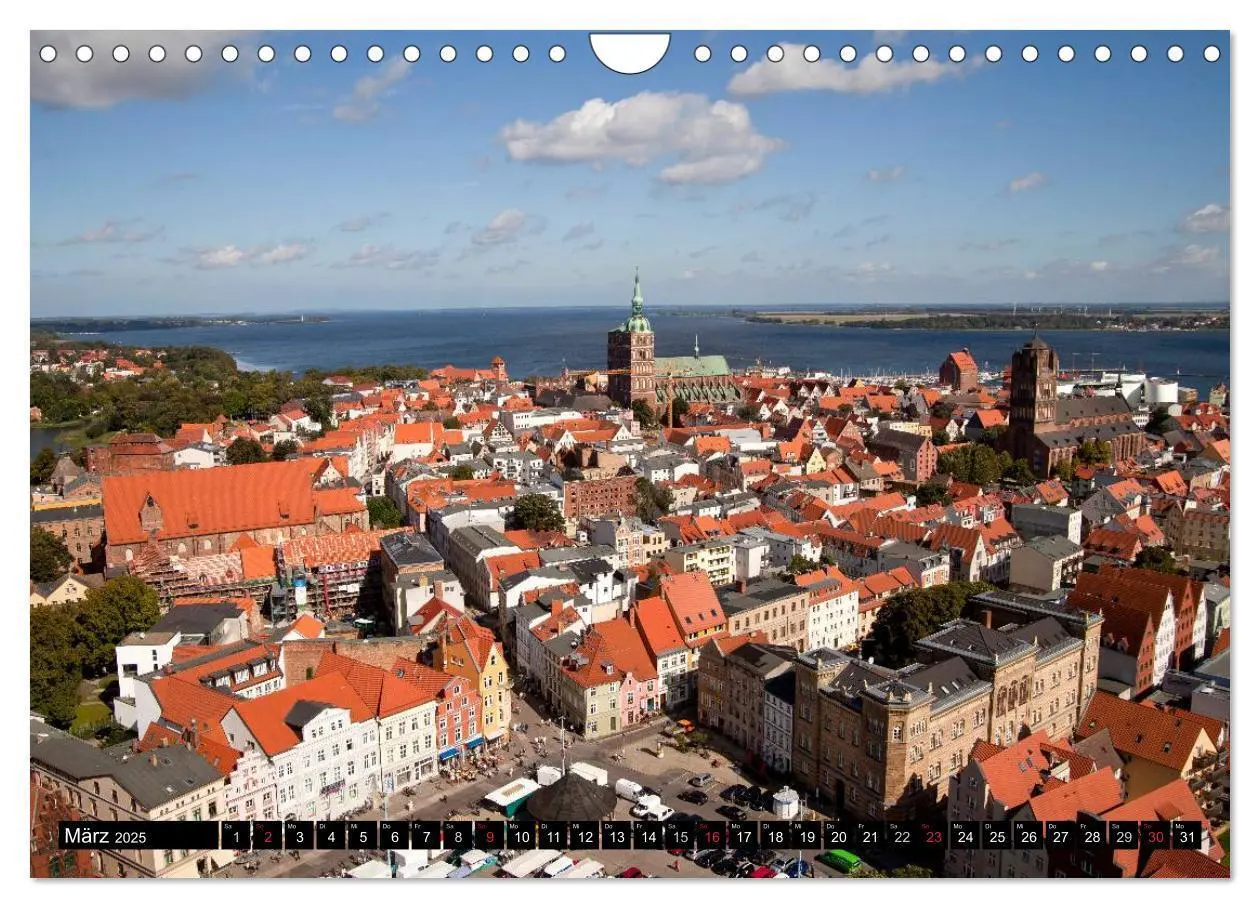 Bild: 9783435682225 | Hansestadt Stralsund (Wandkalender 2025 DIN A4 quer), CALVENDO...