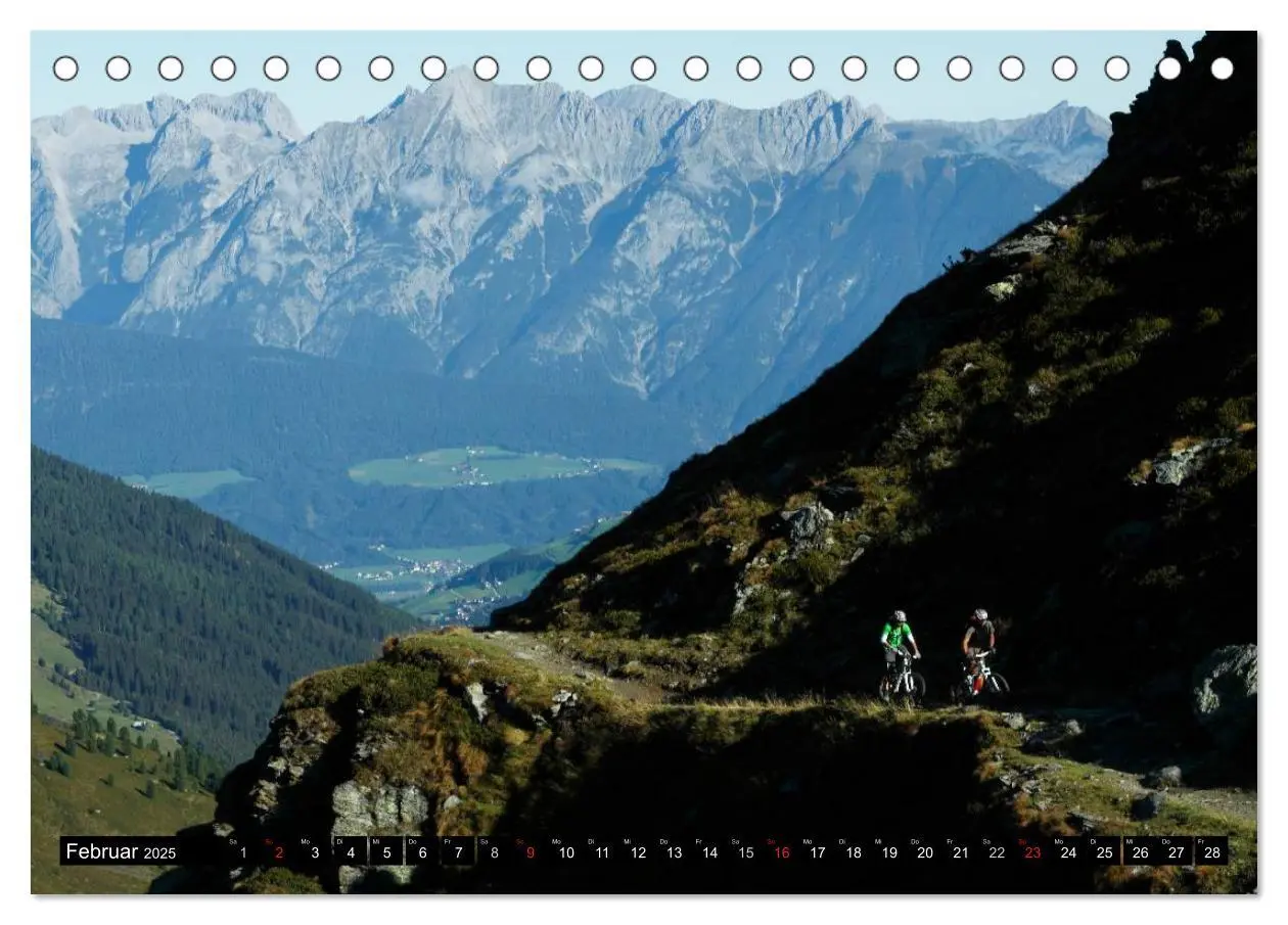 Bild: 9783435822225 | Mountainbike Spirit 2025 (Tischkalender 2025 DIN A5 quer), CALVENDO...