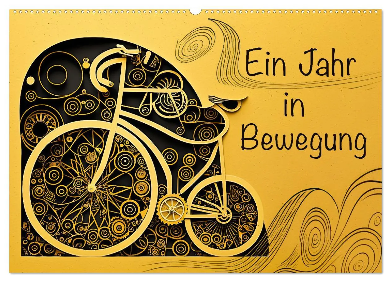 Cover: 9783457532225 | Ein Jahr in Bewegung (Wandkalender 2026 DIN A2 quer), CALVENDO...