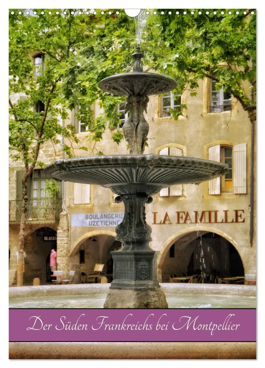 Cover: 9783516312225 | Der Süden Frankreichs bei Montpellier (Wandkalender 2026 DIN A3...