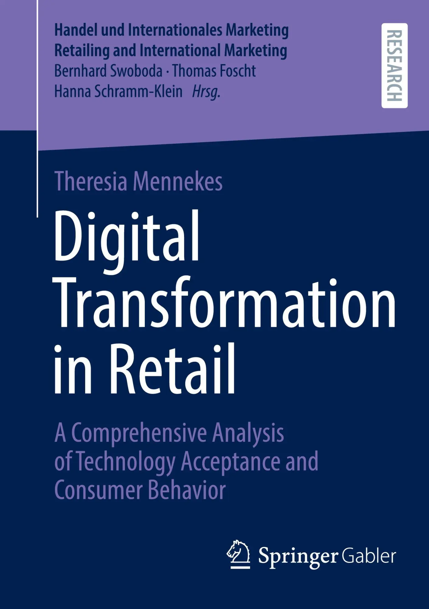 Cover: 9783658502225 | Digital Transformation in Retail | Theresia Mennekes | Taschenbuch