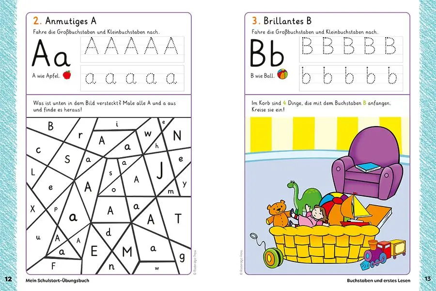 Bild: 9783735892225 | Mein Schulstart-Übungsbuch | Brittany Lynch | Taschenbuch | 128 S.