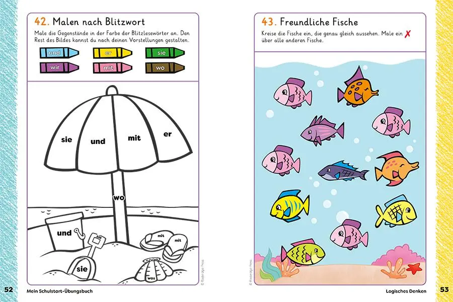 Bild: 9783735892225 | Mein Schulstart-Übungsbuch | Brittany Lynch | Taschenbuch | 128 S.