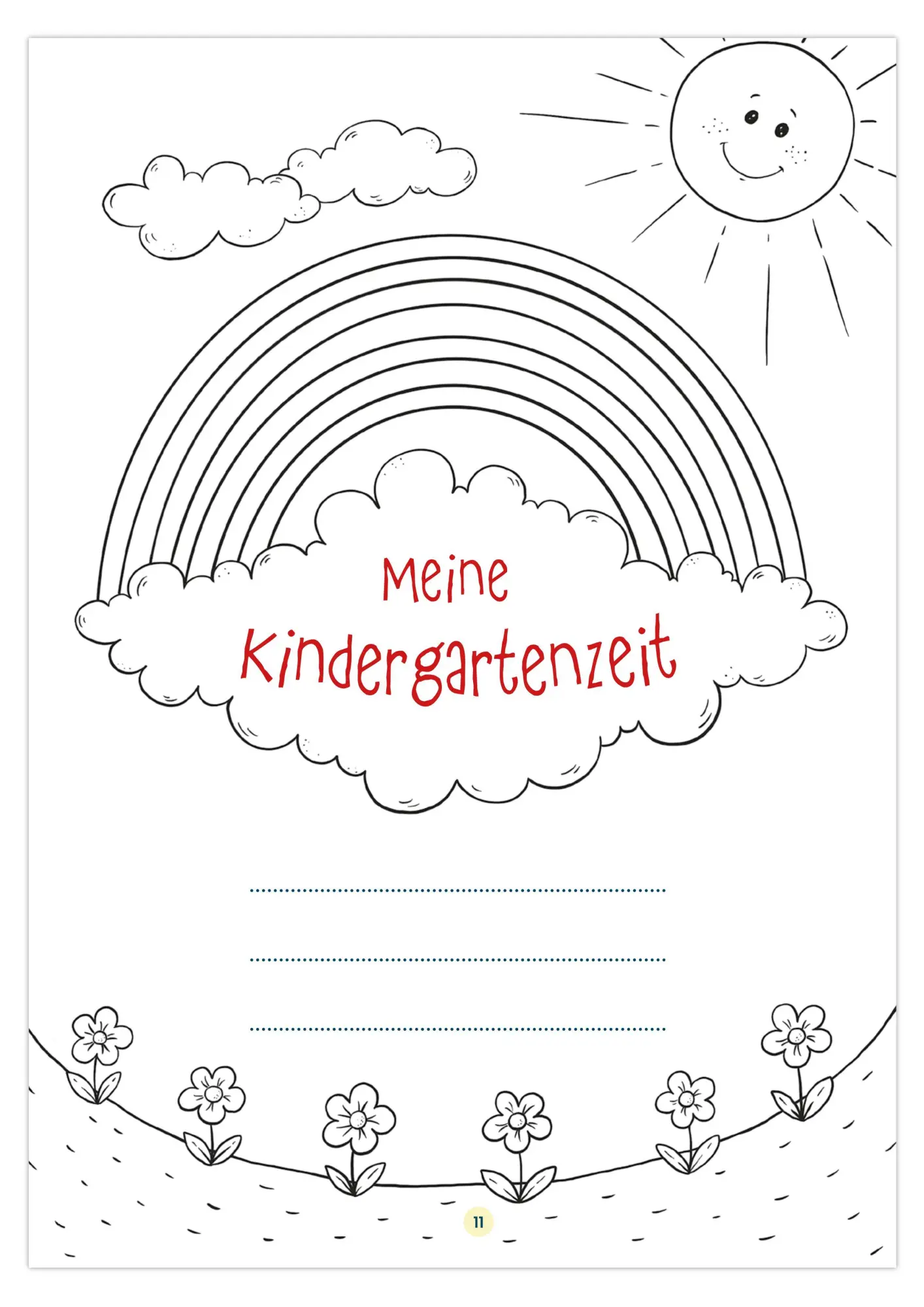 Bild: 9783780652225 | Portfolio für den Kindergarten | mit 50 Kopiervorlagen | Suse Klein