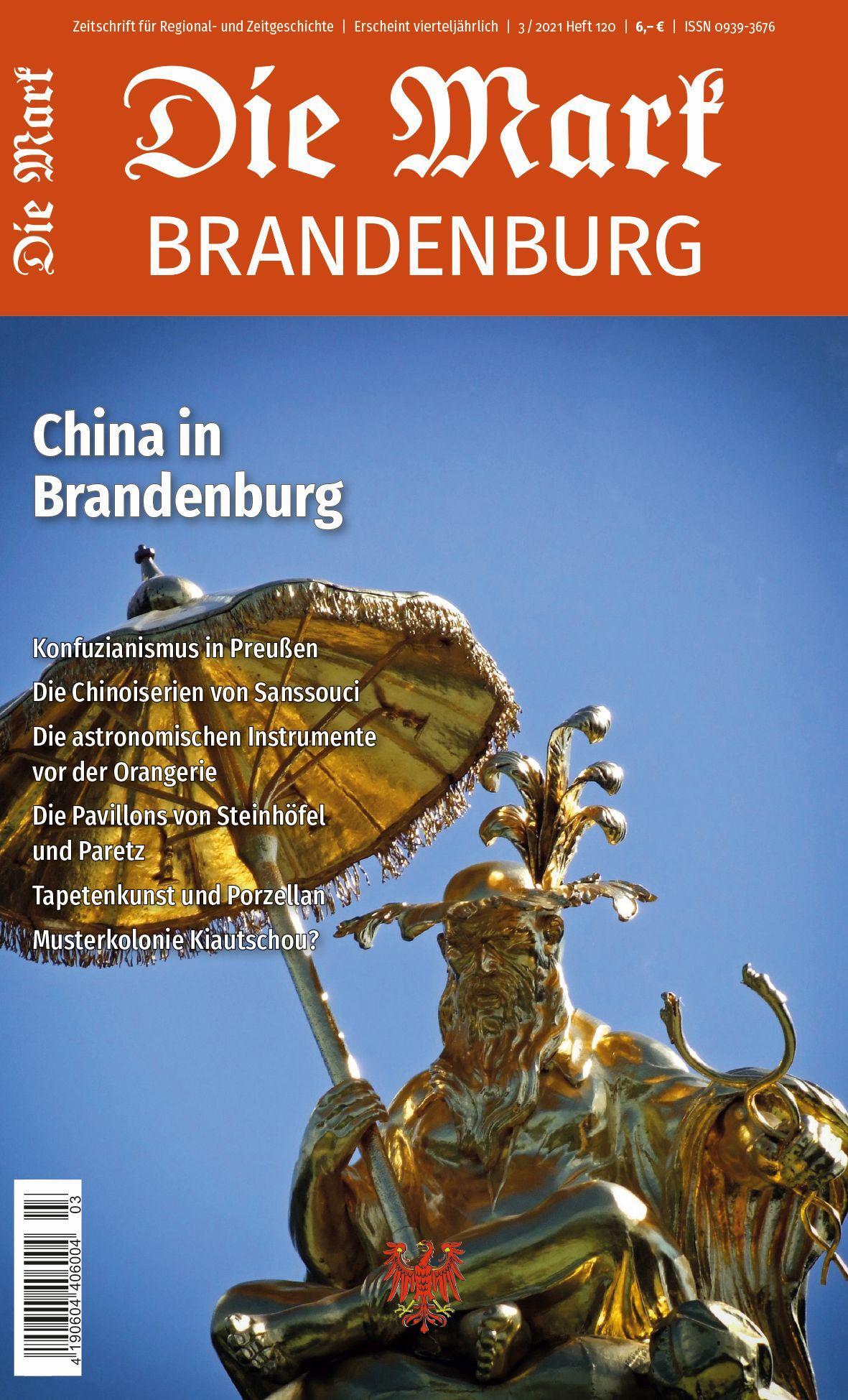 Cover: 9783948052225 | China in Brandenburg | Taschenbuch | Die Mark Brandenburg | Geheftet