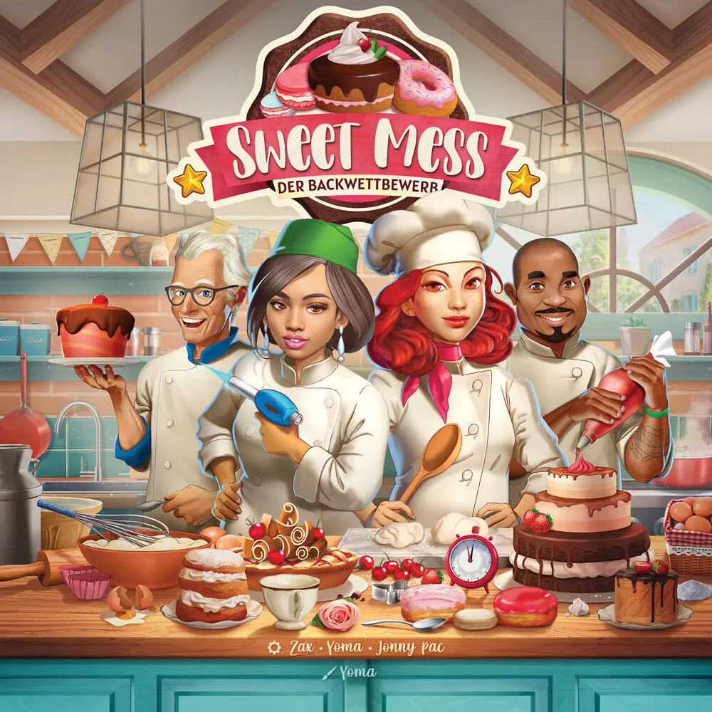 Cover: 725765192325 | Sweet Mess: Der Backwettbewerb Retail (Spiel) | Jonny Pac (u. a.)