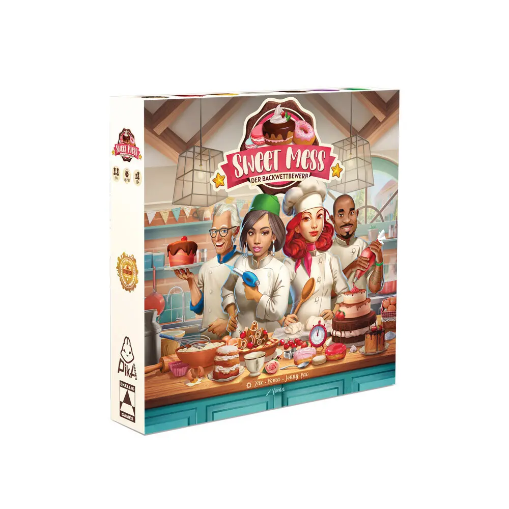 Bild: 725765192325 | Sweet Mess: Der Backwettbewerb Retail (Spiel) | Jonny Pac (u. a.)
