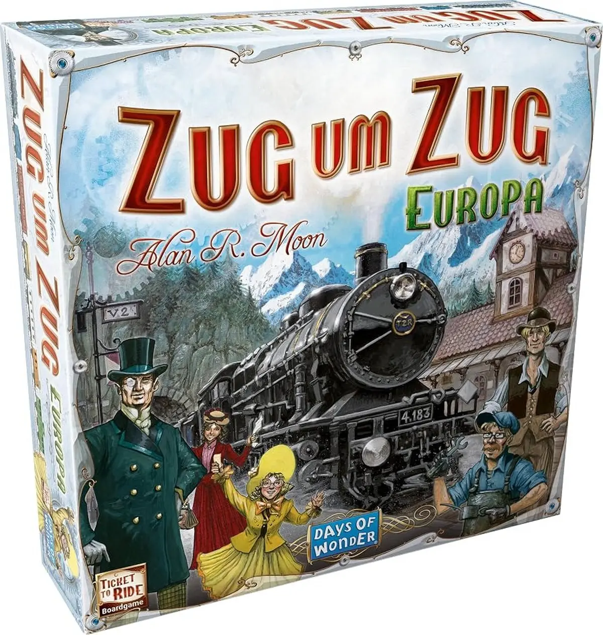 Cover: 824968072325 | Zug um Zug Europa | Spiel | Deutsch | 2026 | Asmodee GmbH