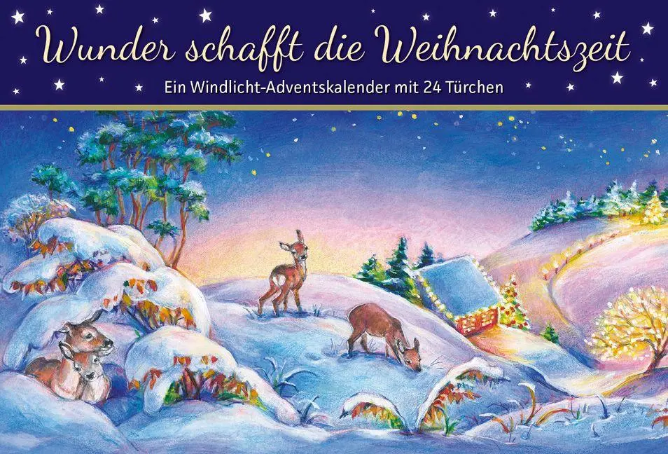 Cover: 4280000572325 | Wunder schafft die Weihnachtszeit | Milada Krautmann | Kalender | 4 S.