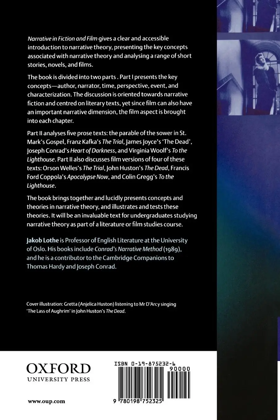 Rückseite: 9780198752325 | Narrative in Fiction and Film | An Introduction | Jakob Lothe | Buch