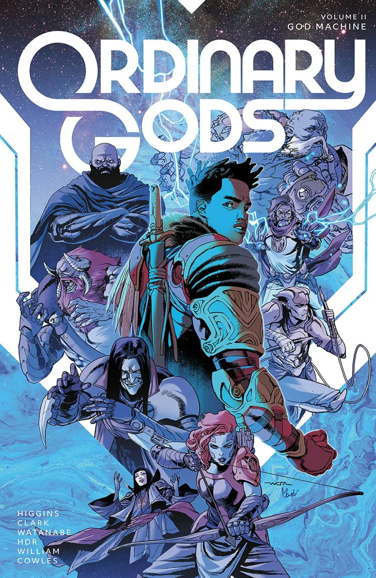 Cover: 9781534322325 | Ordinary Gods, Volume 2: God Machine | Joe Clark (u. a.) | Taschenbuch