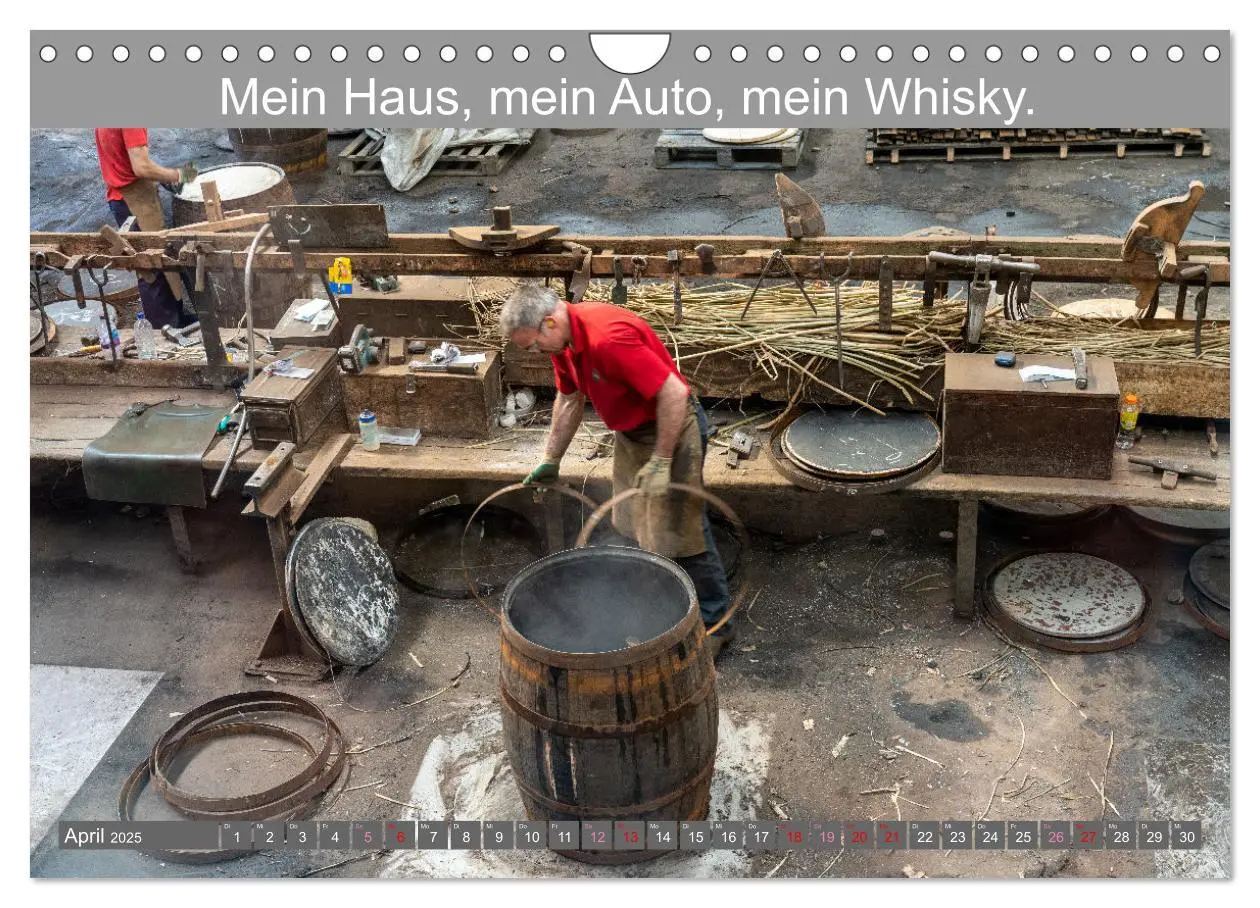 Bild: 9783457212325 | Witzige Whisky-Werbeslogans (Wandkalender 2025 DIN A4 quer),...