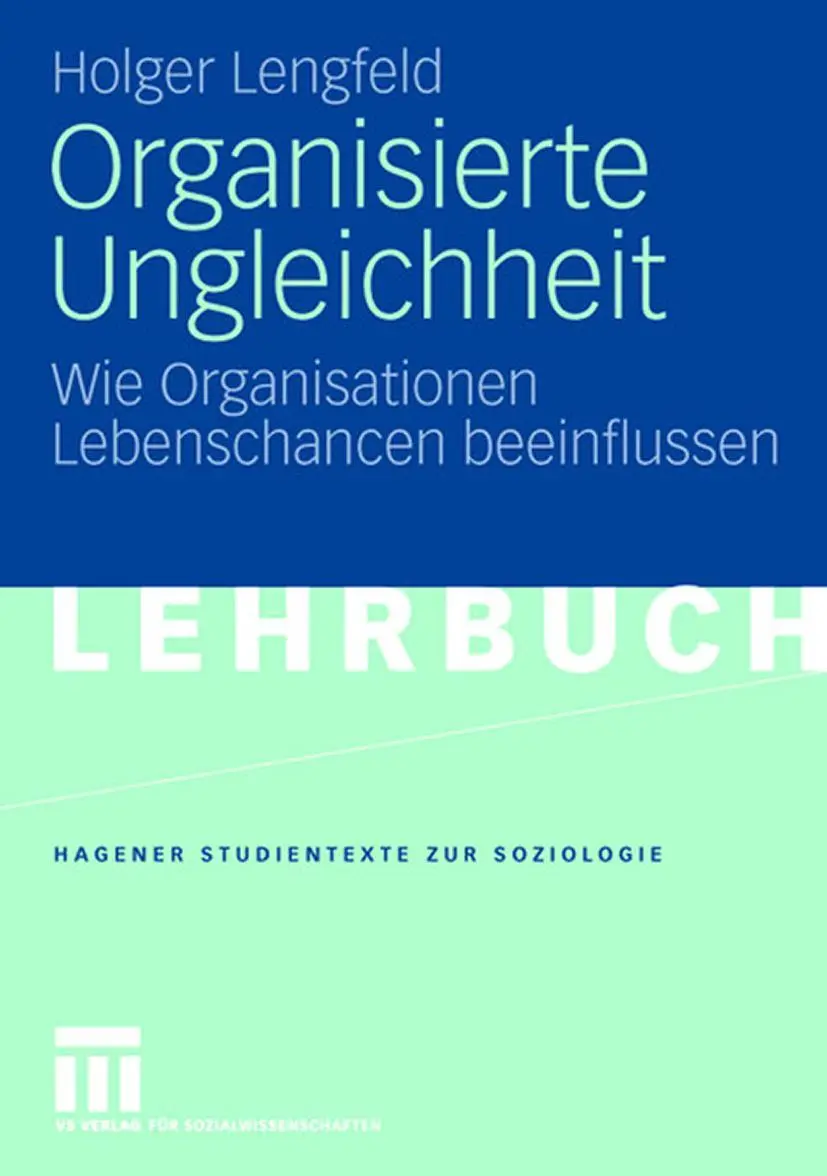 Cover: 9783531152325 | Organisierte Ungleichheit | Holger Lengfeld | Taschenbuch | ix | 2007