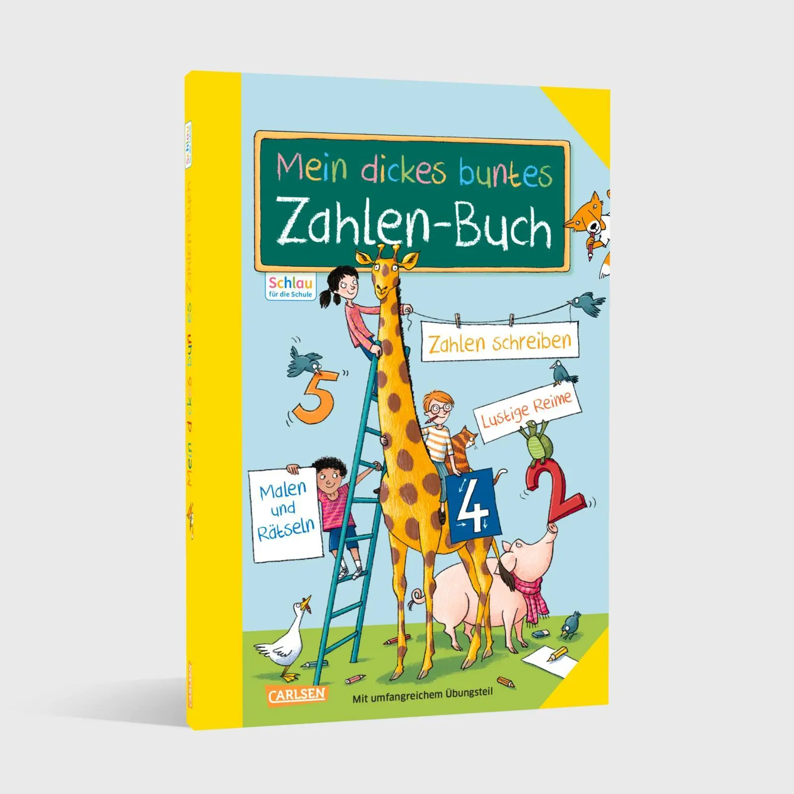 Bild: 9783551192325 | Schlau für die Schule: Mein dickes buntes Zahlen-Buch | Caroline Fuchs