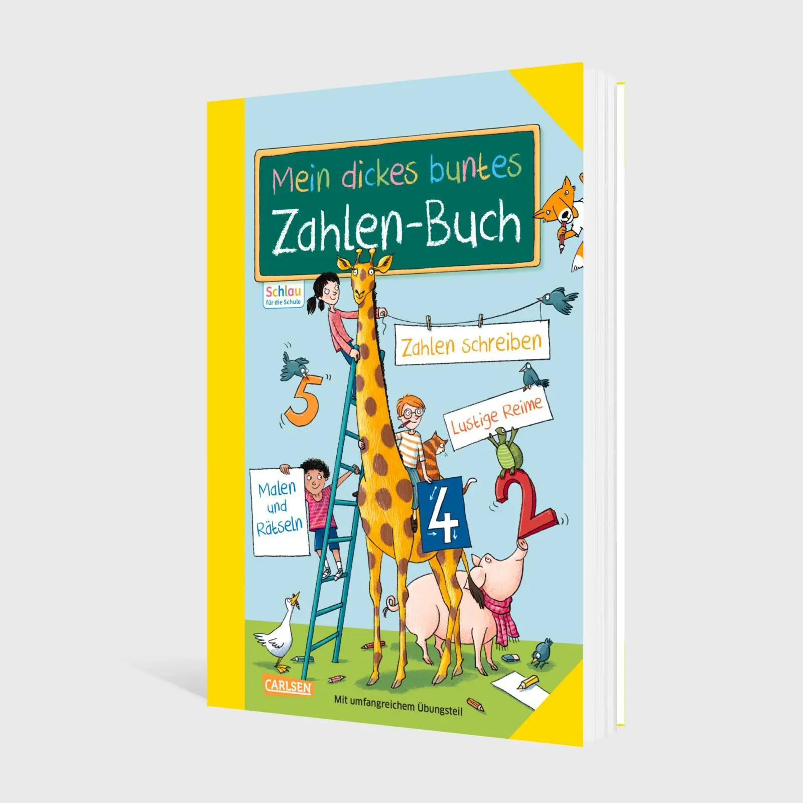 Bild: 9783551192325 | Schlau für die Schule: Mein dickes buntes Zahlen-Buch | Caroline Fuchs