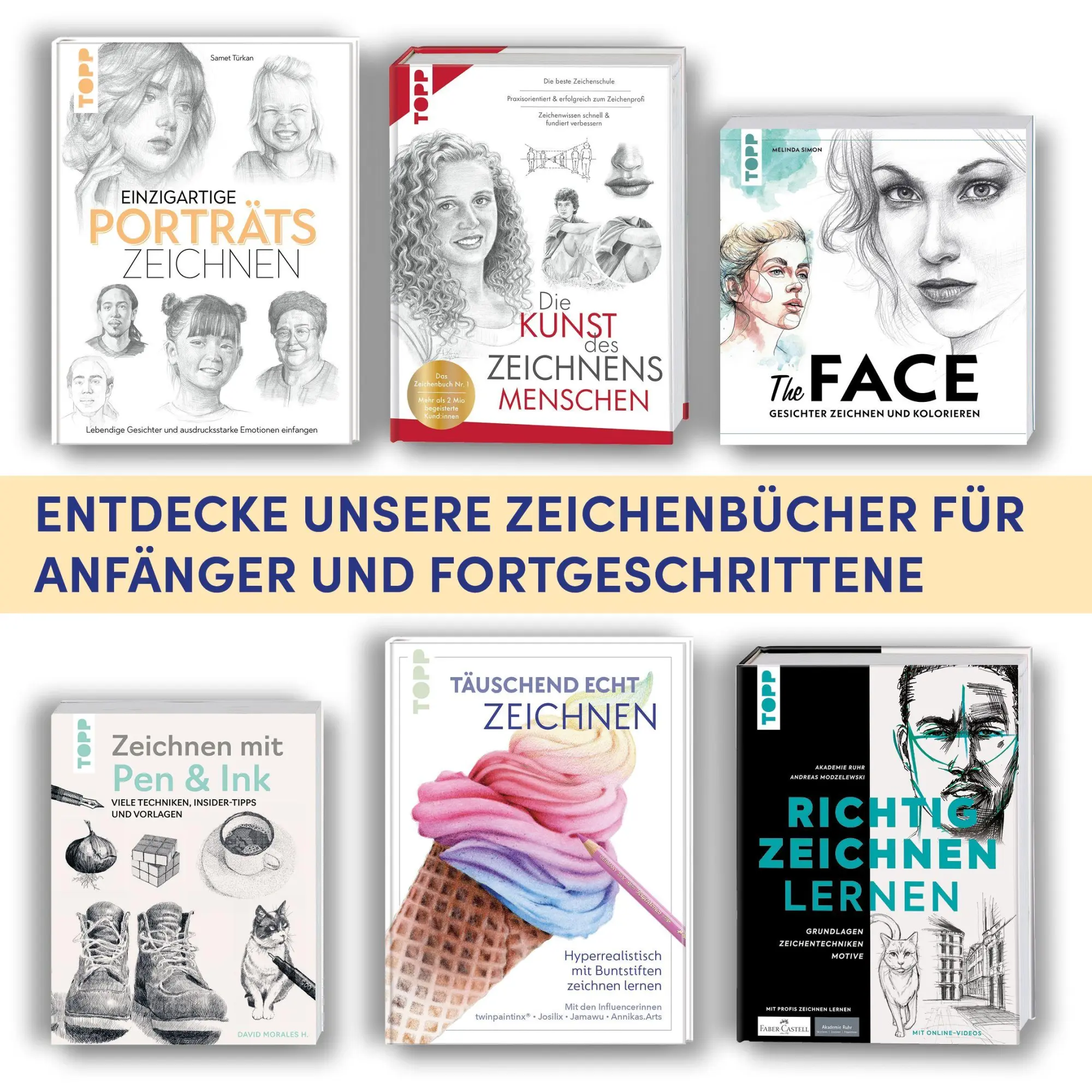 Bild: 9783735882325 | Einzigartige Porträts zeichnen | Samet Türkan | Buch | 128 S. | 2026