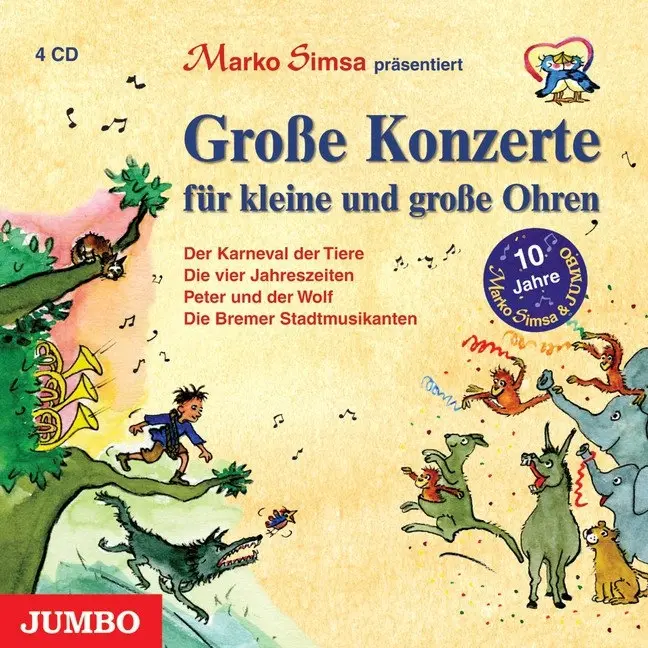 Cover: 9783833722325 | Groáe Konzerte Für Kleine Und Groáe Ohren | Marko Simsa | Audio-CD