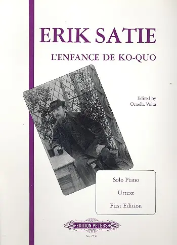 Cover: 9790577082325 | LEnfance de Ko-Quo | Urtext Erstausgabe | Erik Satie | Buch | Deutsch