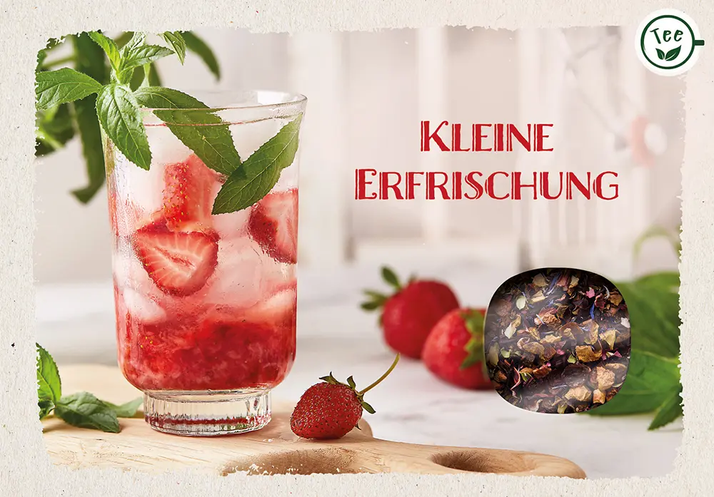 Cover: 4250222972425 | Kleine Erfrischung | Teekarte mit Sichtfenster | Karten | 2025
