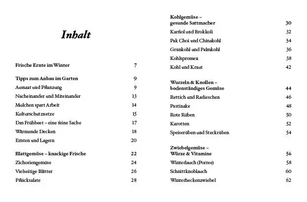 Bild: 9783710402425 | Das kleine Buch: Wintergemüse | Vitamine ernten bei Schnee &amp; Frost