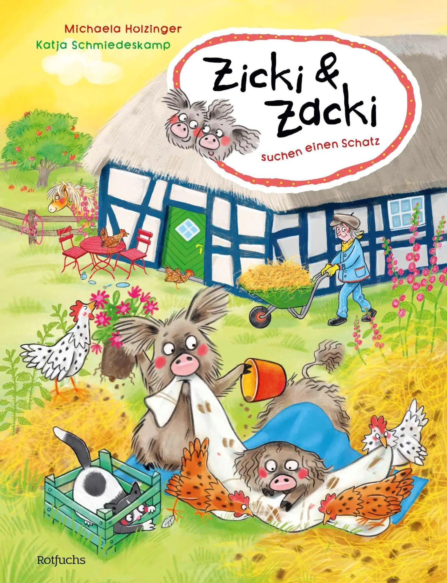 Cover: 9783757102425 | Zicki &amp; Zacki suchen einen Schatz | Michaela Holzinger | Buch | 32 S.