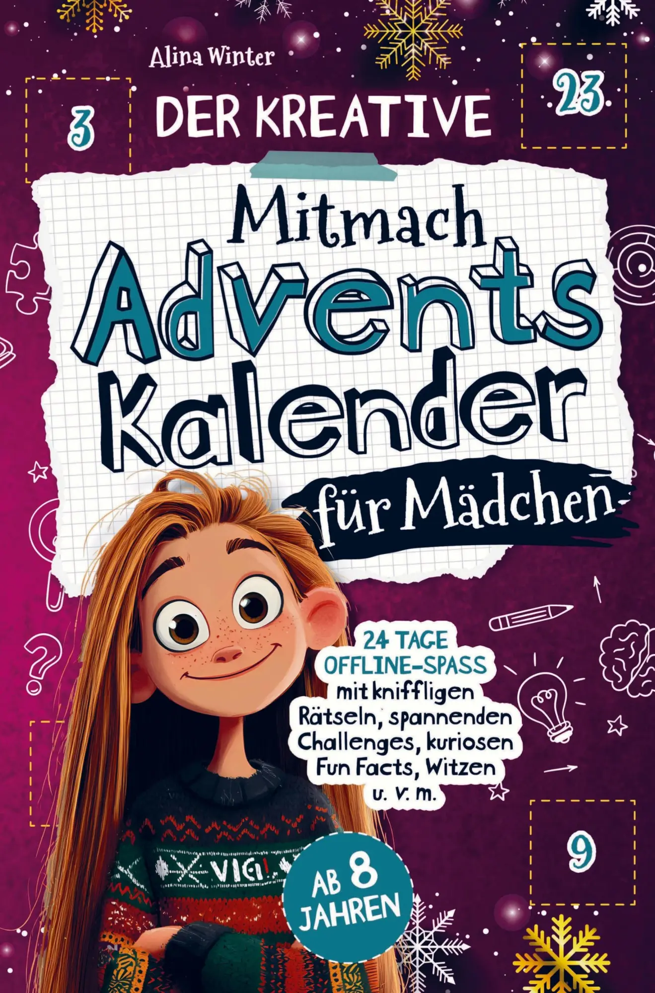 Cover: 9789403832425 | Der kreative Mitmach-Adventskalender für Mädchen | Alina Winter | Buch