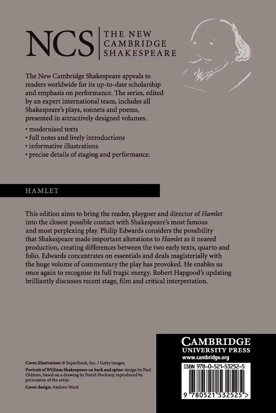 Rückseite: 9780521532525 | Hamlet, Prince of Denmark | William Shakespeare | Taschenbuch | XI